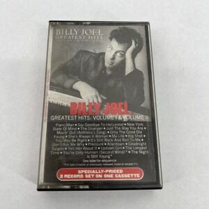 Billy Joel Greatest Hits Volume 1 & 2 Cassette Tape Columbia Records 1985